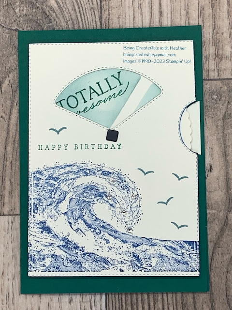 Stampin' Up!, Give it a Whirl, Waves of Inspiration