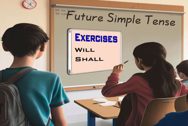 English Future Simple Practice Exercises