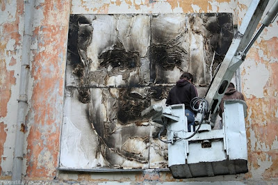 Burned Portraits Of Soldiers Of WWII Seen On coolpicturesgallery.blogspot.com