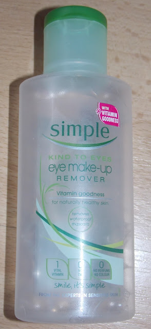 Simple Kind to Skin Eye Make Up remover