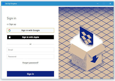 Cara Download, Install dan Logout dari Dropbox Desktop di Windows 10