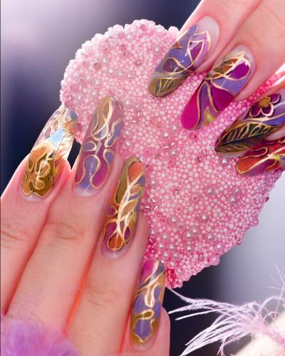 colorful-nailart