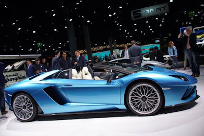 Nyheter Frankfurt 2017: Lamborghini Aventador S Roadster