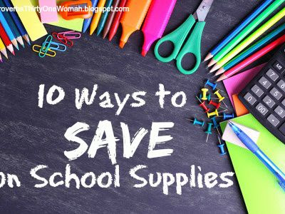 10 Ways to Save Money on School Supplies