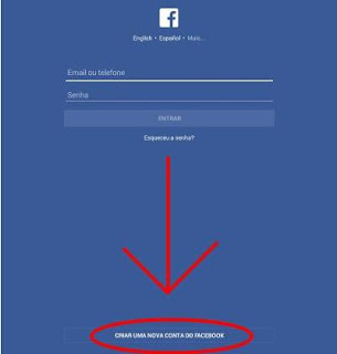 Como criar uma conta no Facebook