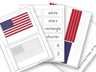 namc montessori fourth of july us flag building and counting printable