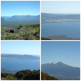 subindo o vulcão Osorno no verão