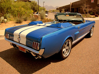 1966 Ford Mustang GT 350 Sport Convertible Rear Right