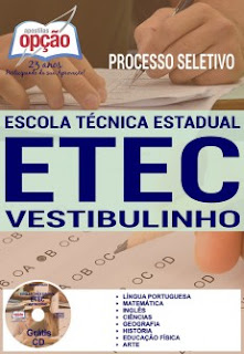 apostila vestibulinho etec 2013