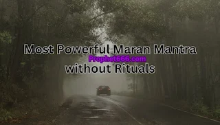 Most Powerful Tantrik Maran Mantra Spell