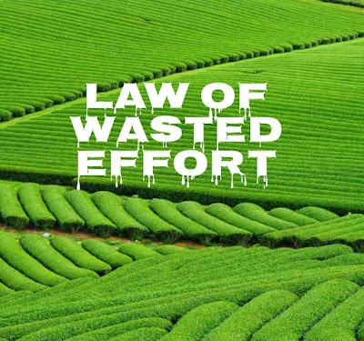 Law of Wasted Effort