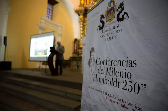 Conferencia del Milenio 'Humboldt 250' se presenta en Riobamba 
