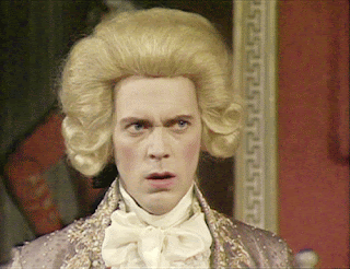 Hugh Laurie as Prince George from Blackadder III