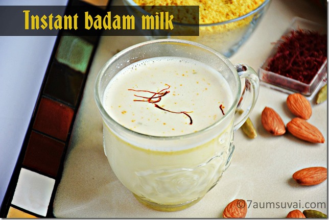 Badam milk powder / Instant almond milk powder