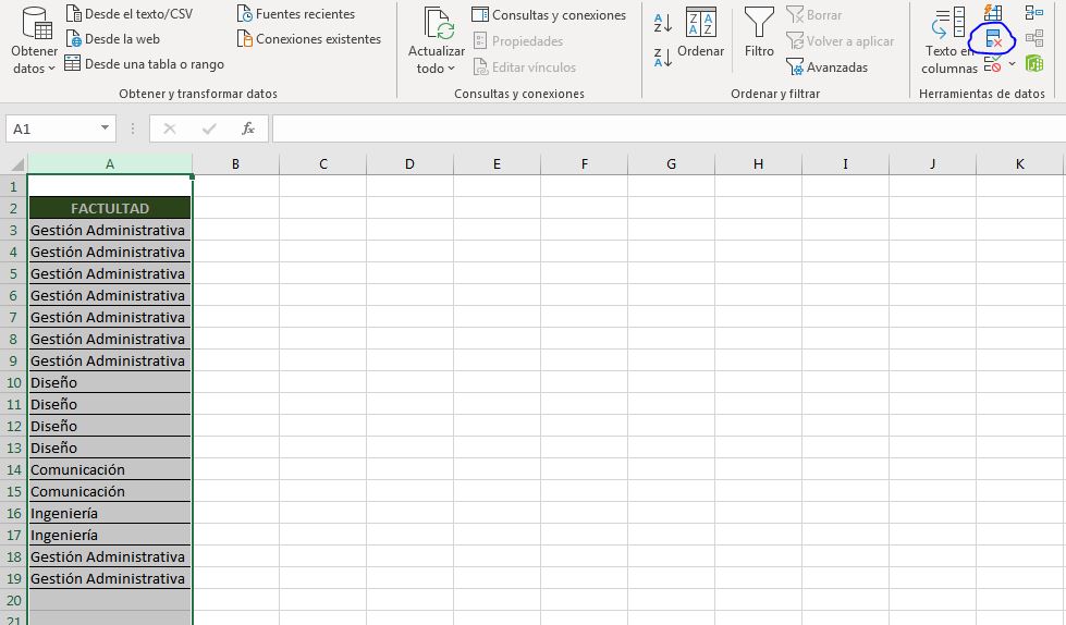 como eliminar datos duplicados en excel