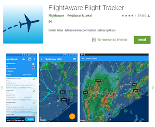 Aplikasi Pemantau Rute Penerbangan Secara real-Time di Android