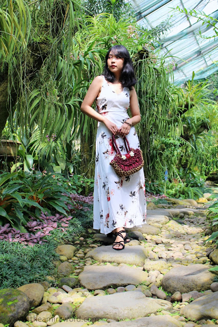 floral summer dress outfit