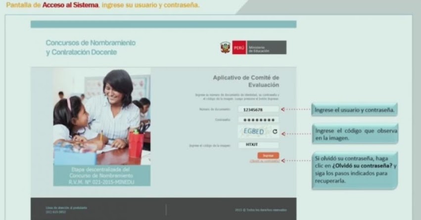 MINEDU: Uso del aplicativo del Comité de Evaluación del Concurso de Nombramiento Docente [VIDEO] www.minedu.gob.pe