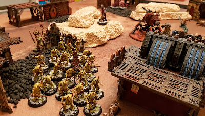 Warhammer 40k - 9th Edition - Chaos Daemons vs Adeptus Mechanicus - 1000pts - Eternal War - Incursion - Shifting Front Mission