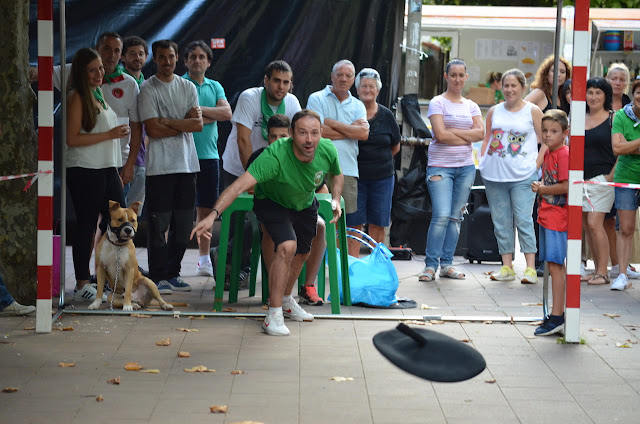 lanzamiento de chapela en El Regato