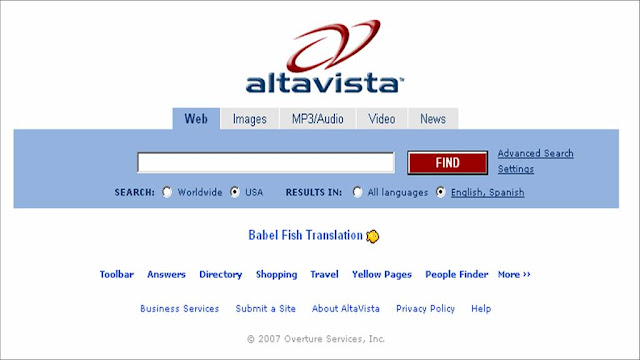 cuando murio altavista