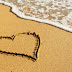 Wallpaper Heart In The Sand Beach