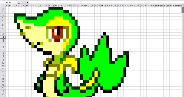 るぴ茄子box 過去作品 エクセルドット絵2