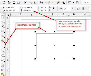 MEMBUAT BENTUK-BENTUK SEDERHANA DI COREL DRAW