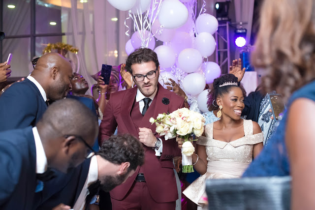 The official photos, details from Tosyn Bucknor's wedding