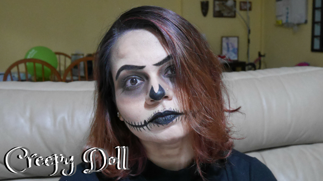 Creepy Doll Makeup Halloween Tutorial TheLeiaV