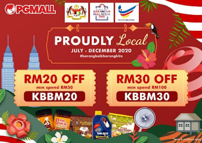 Kempen PG Mall Proudly Local #BarangBaikBarangKita