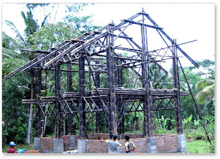 Rumah Bambu Tahan Gempa