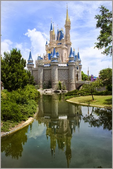 castle and reflection
