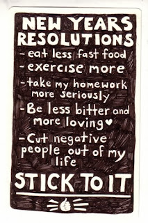 funny new year resolution