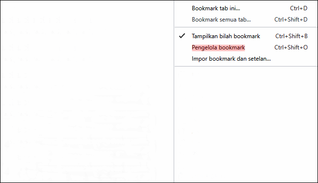 Cara Ekspor Bookmark di Google Chrome