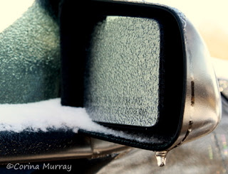 1987 Ford Mustang GT passenger mirror all iced up