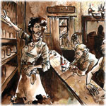 On the House Robber's Roost Card