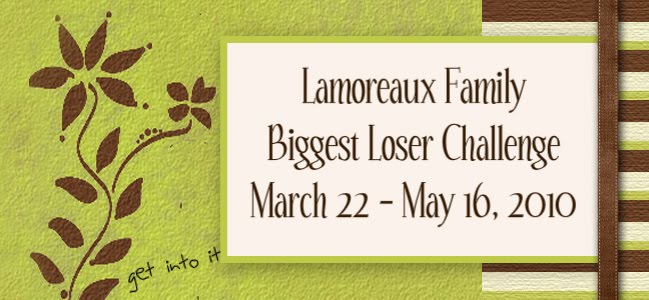 Lam Fam Biggest Loser (March 22 - May 16, 2010)