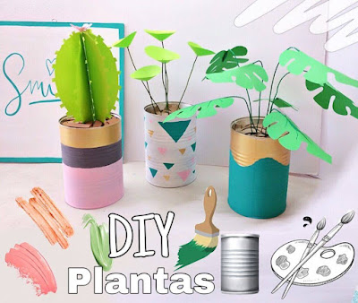 Plantas artificiales DIY