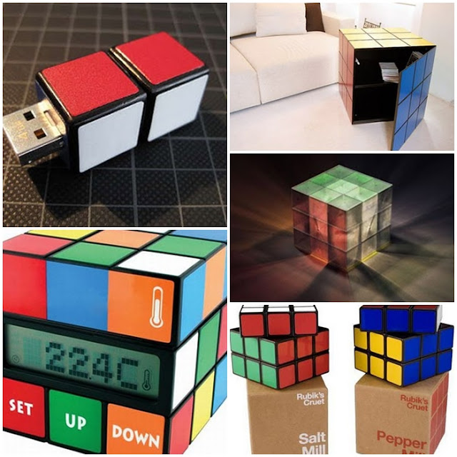 5 Karya Unik yang Terinspirasi dari Sebuah Rubik