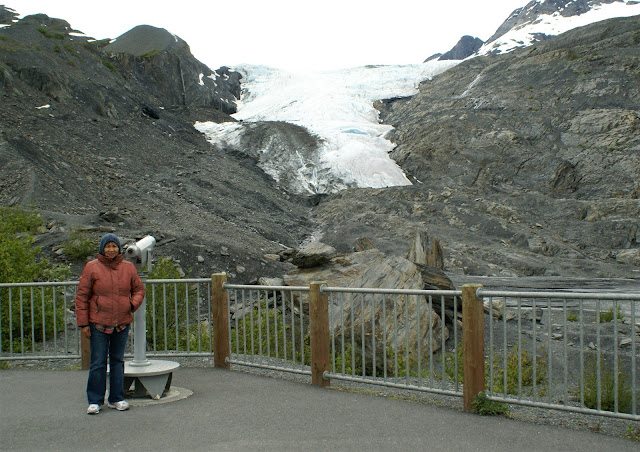 Our 2010 visit to the Glacier with my mom