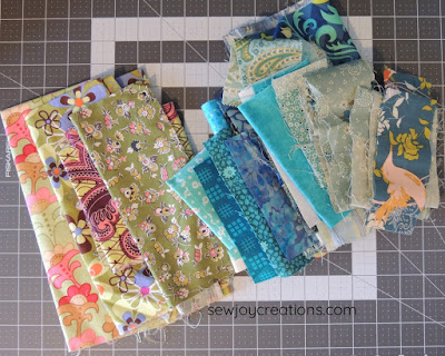 cool colour fabrics liberated churn dash quilt