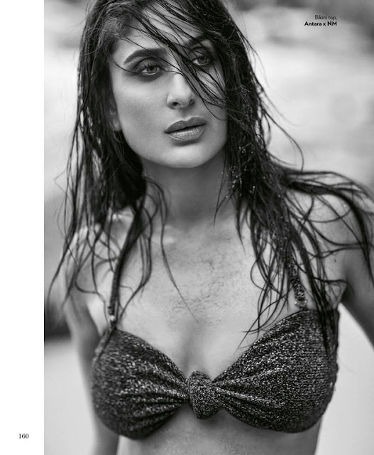 Kareena Kapoor Sexy Bikini Pic For Vogue Magazine