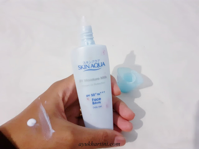 Review Skin Aqua UV Moisture Milk