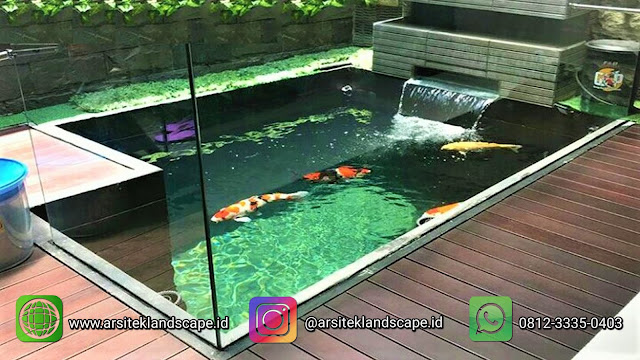 jasa pembuatan kolam ikan koi minimalis JAKARTA