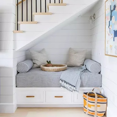 Bedroom Design Under the Stairs