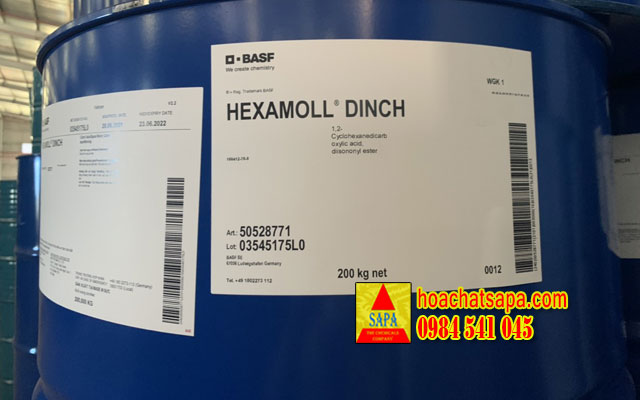 HEXAMOLL DINCH -  Chất hóa dẻo PVC