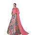 Silk Floral Lehenga With Chaniya Choli