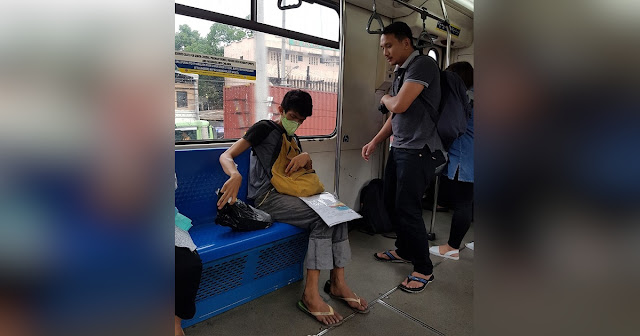 Sick Guy Heading to GMA7 to Ask for Financial Assistance Gets Enough from Kind Passengers