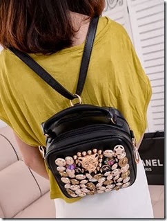 8314 - 170 RIBU-Material PU Leather Bottom Width 21 Cm Height 21 Cm Thickness 11 Cm Strap Adjustable Weight 0.52--